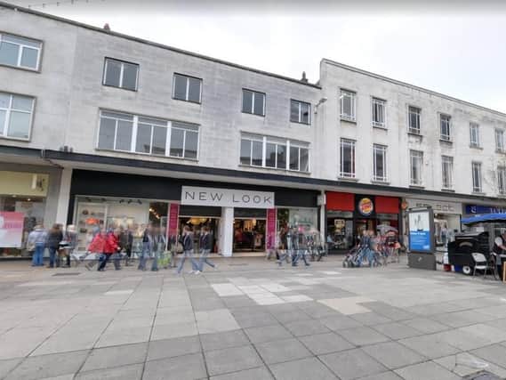 The former New Look, in Commerical Road, Portsmouth, picture from Google Maps