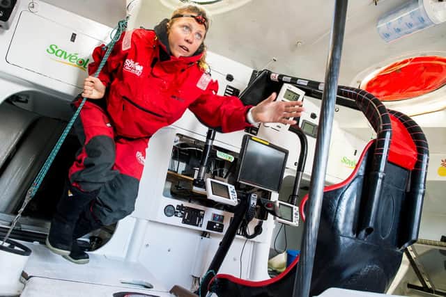 Portsmouth sailor Sam Davies Picture: VINCENT CURUTCHET/DARK FRAME