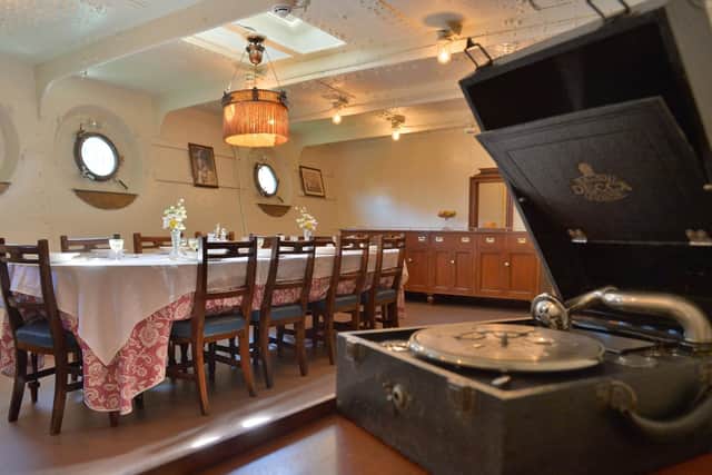 HMS Caroline's ward room