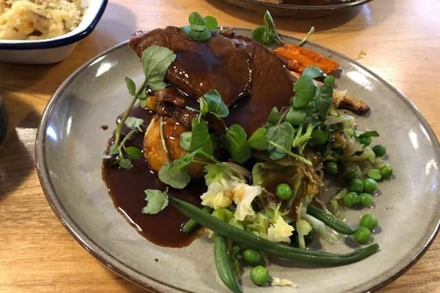 The roast beef in Croxton's in Palmerston Road, Southsea