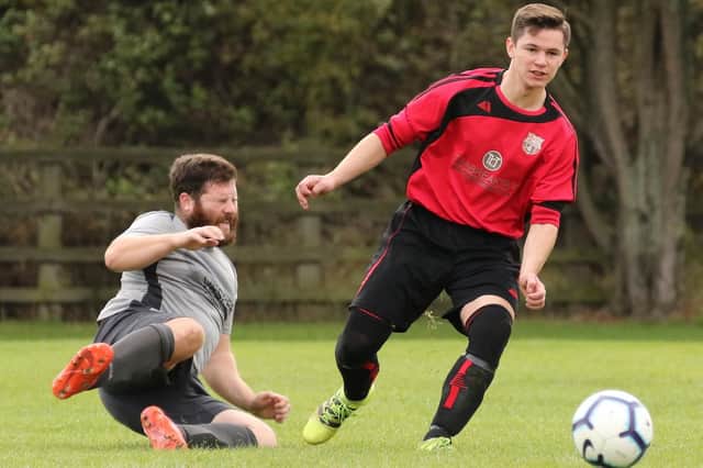 Horndean Utd beat Vesper 3-1 at Farlington in the Portsmouth Sunday League division two. Picture: Kevin Shipp
