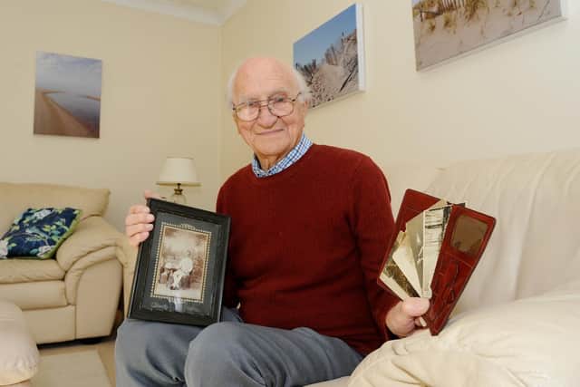 Arthur Miles (89) from Bedhampton, has published a book detailing his father's journey during the First World War
Picture: Sarah Standing (180820-9368)