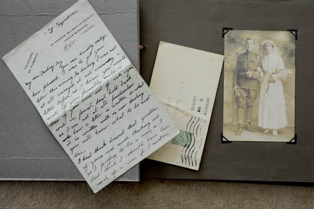 Some of the letters and diaries
Picture: Sarah Standing (180820-9398)