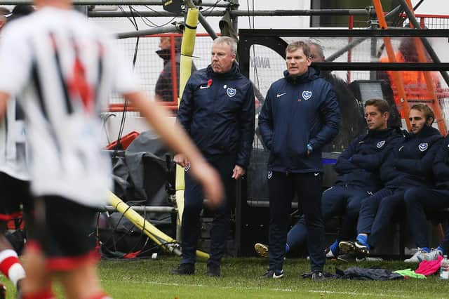 Kenny Jackett's Pompey marched on in the FA Cup. Picture: Joe Pepler