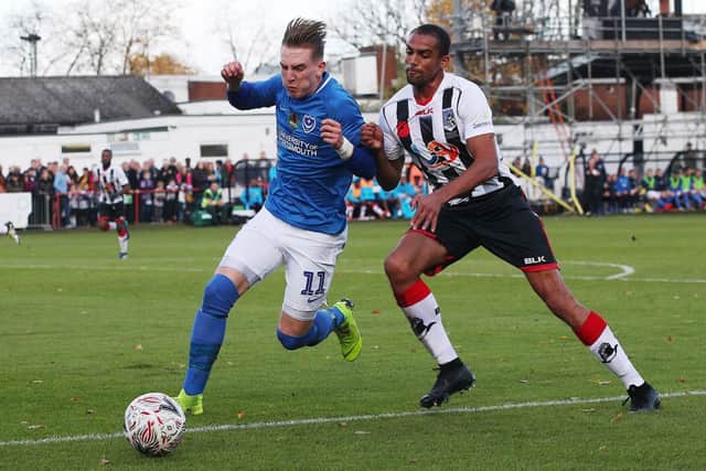 Ben Thompson has praised the attacking talents of Ronan Curtis. Picture: Joe Pepler