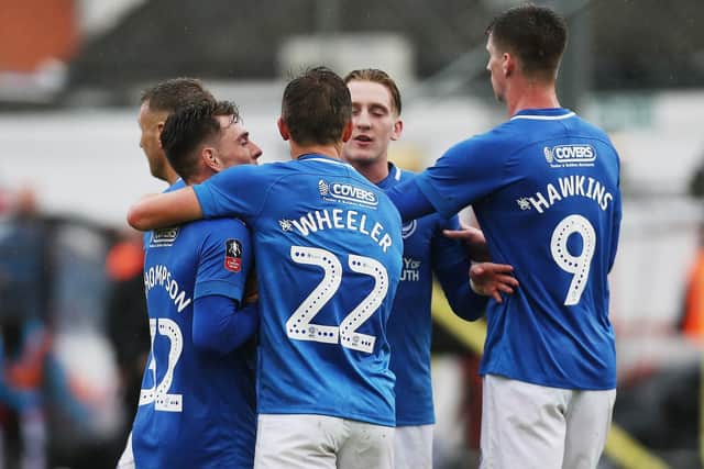 Pompey got the win at Maidenhead. Picture: Joe Pepler