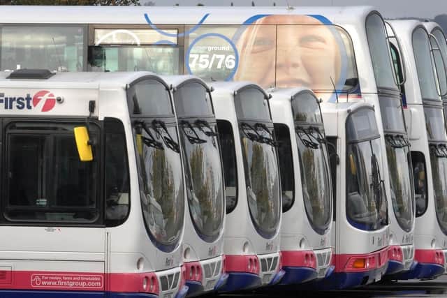 First Bus has come under fire from Portsmouth City Council's leader, Councillor Gerald Vernon-Jackson