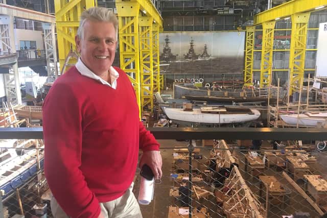 Peter Goodship, chief executive of Portsmouth Naval Base Property Trust