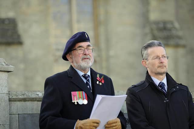Hundreds watched as the names of Fareham's fallen were read out.
Picture Ian Hargreaves