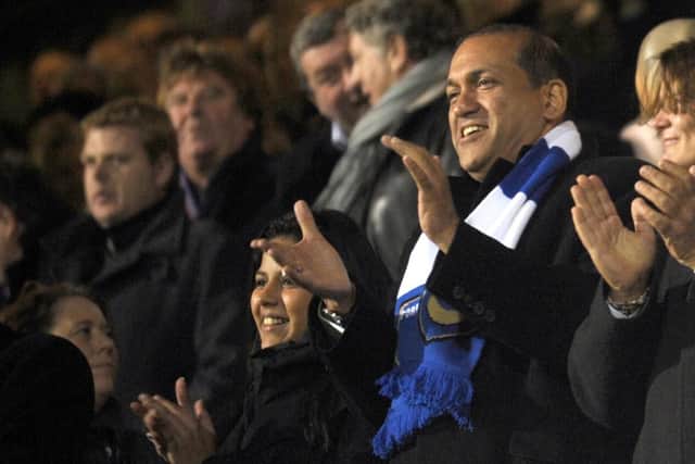 Former Pompey chairman Balram Chanrai
