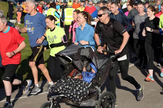 Portsmouth Lakeside parkrun takes place at Lakeside North Harbour. Picture: Chris Moorhouse