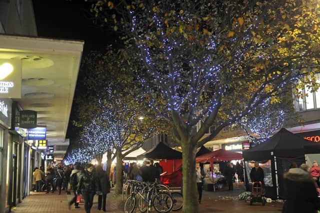 Southsea christmas lights switch on. Picture Ian Hargreaves
