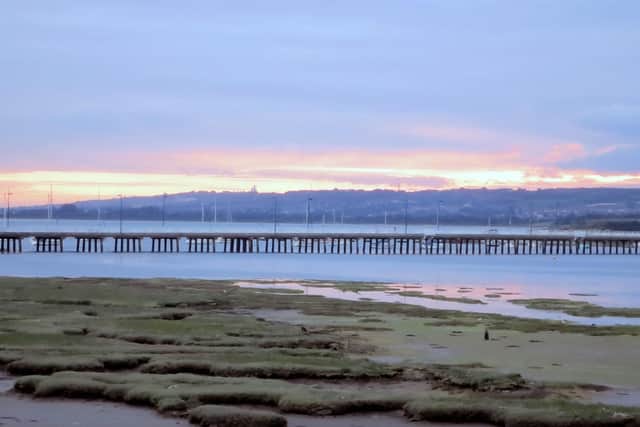 gv langstone bridge at sunset northney marina area hayling
Picture: Debz Croker