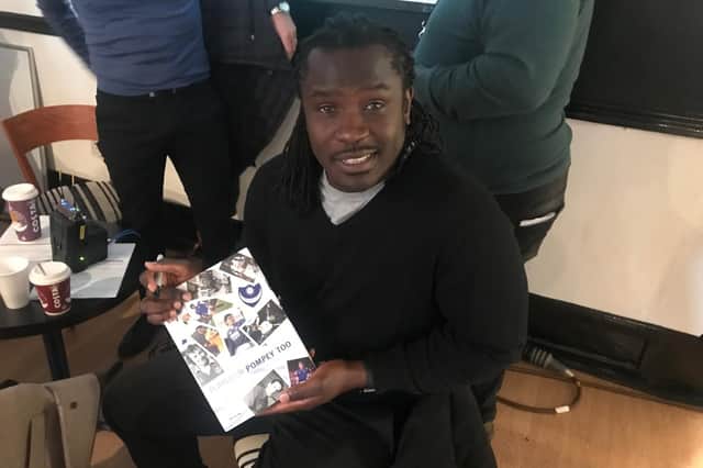 Pompey Hall of Famer Linvoy Primus is included in Played Up Pompey Too
