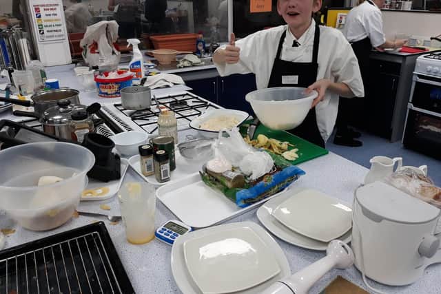 Youngsters battled it out to create the best dishes earlier this week. Picture: Supplied