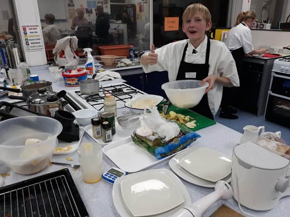 Youngsters battled it out to create the best dishes earlier this week. Picture: Supplied