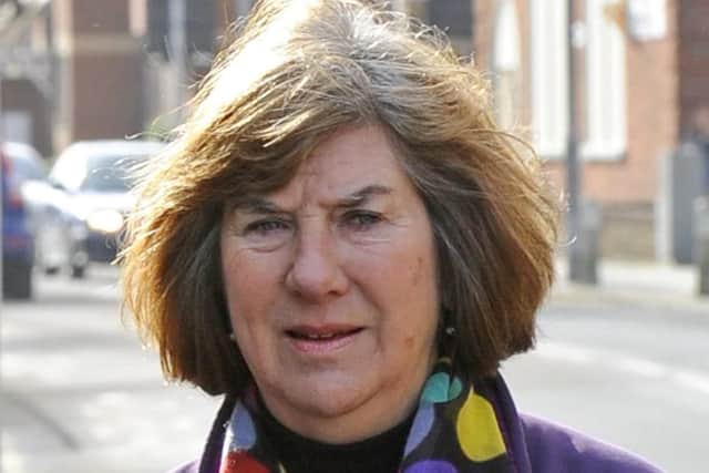 Cllr Lynne Stagg approved the parking bay for doctors