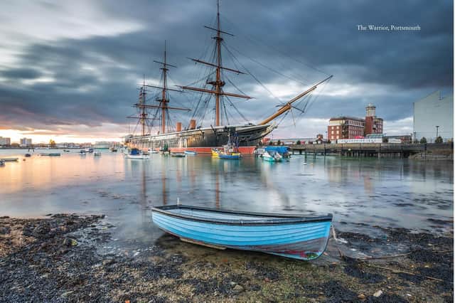 Hampshire in Photographs by Matthew Pinner. The Warrior, Portsmouth.