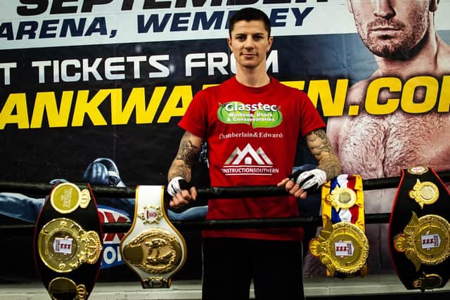 Waterlooville's decorated amateur Mark Chamberlain is out to achieve big things in boxing