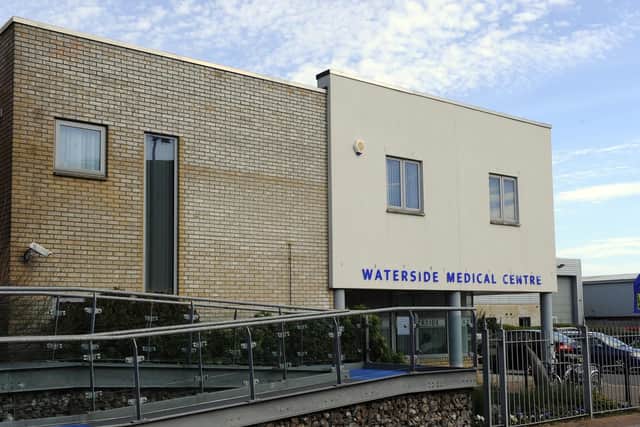 The Waterside Medical Centre in Mumby Rd, Gosport
Picture: Malcolm Wells (170220-7413)