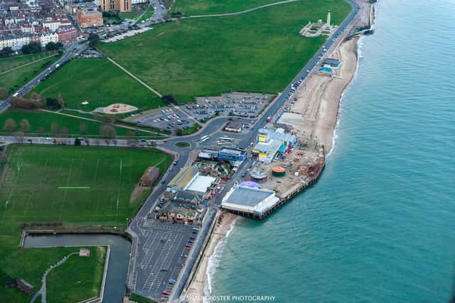 Clarence Pier. Picture: Shaun Roster / shaunroster.com