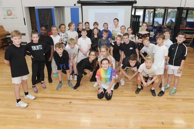 The Year 6 pupils at Gomer Junior School
Picture: Habibur Rahman