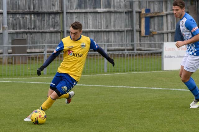 Ryan Pennery is vying for a start at Farnborough. Picture: Duncan Shepherd