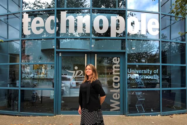 CENTRE MANAGER: Robin Sheppard, the centre manager for Portsmouth Technopole, a 20,000 sq ft serviced business centre which is home to 36 companies and organisations and 23 virtual customers. Portsmouth Technopole is run by Oxford Innovation on behalf of the buildings owner, the University of Portsmouth. Portsmouth Technopole is utilised by 36 companies and organisations and 23 virtual customers, with up to 350 people on site.