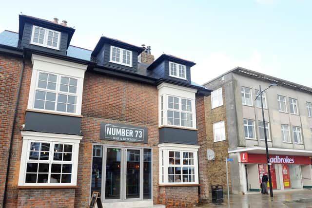 The former Wellington Pub in London Road, Waterlooville, has been turned into a new cocktail bar called Number 73.
Picture: Sarah Standing (180826-9878)