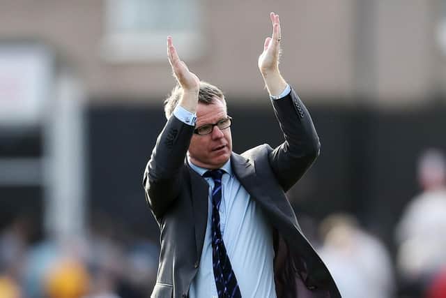 Andy Awford inspired Pompey to Football League safety after becoming caretaker boss in March 2014. Picture: Joe Pepler