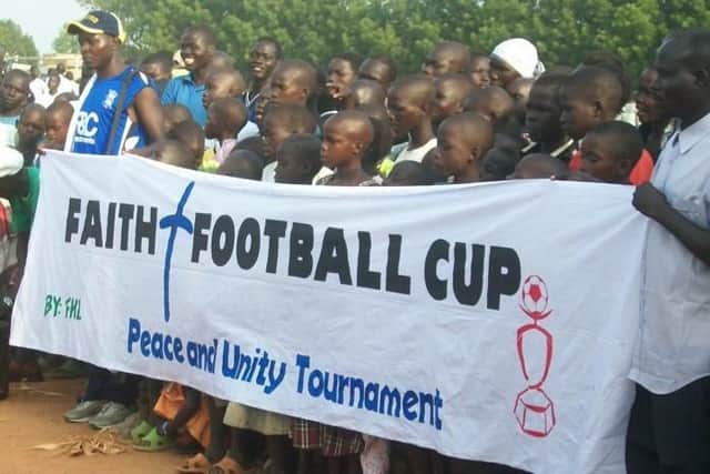 The charity's tournament will be taking place next month. Picture: Faith and Football
