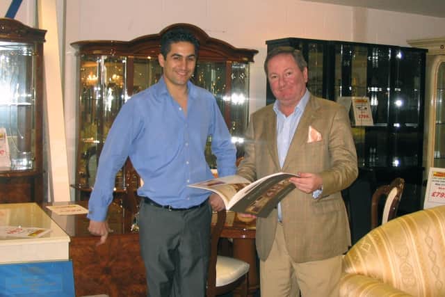 Bernard Mendel, right, has been at The Pompey Centre for 16 years
