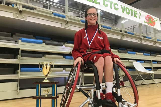 A Paralympian in the making: Maddie Martin