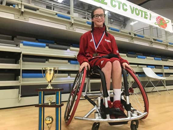 A Paralympian in the making: Maddie Martin