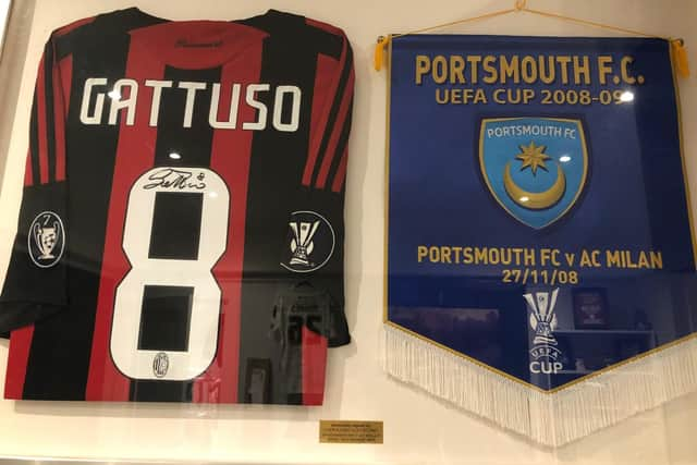 Richard Hughes claimed the shirt of Gennaro Gattuso as a keepsake from that famous AC Milan match