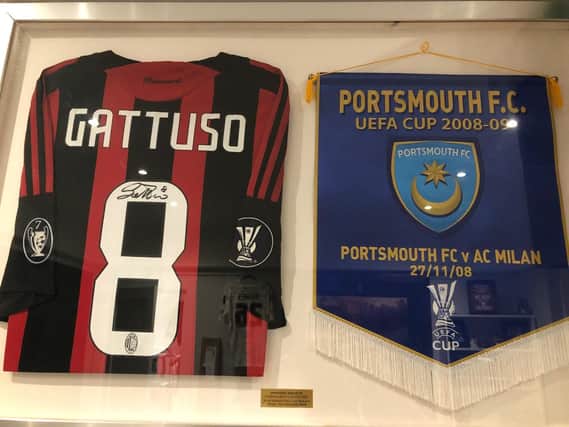 Richard Hughes claimed the shirt of Gennaro Gattuso as a keepsake from that famous AC Milan match