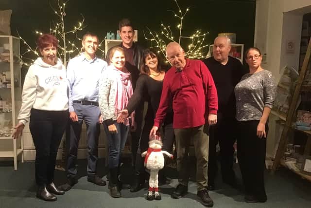 Season's Greetings by Bench Theatre at The Spring Arts Centre in Havant, November, 2018