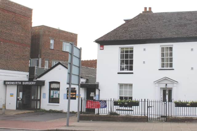 The existing Emsworth Surgery, in North Street. Picture: NHS South Eastern Hampshire Clinical Commissioning Group