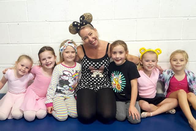 Children having a lesson with Sarah Wolfe in Lowford, Bursledon