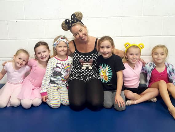 Children having a lesson with Sarah Wolfe in Lowford, Bursledon