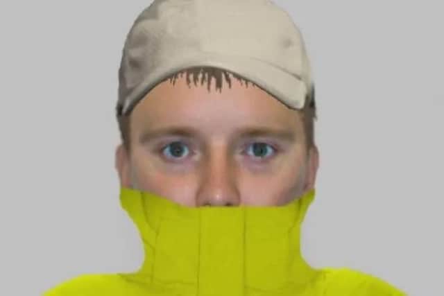 Do you recognise the man in this E-fit, police would like to speak to him. Picture: Hampshire Constabulary
