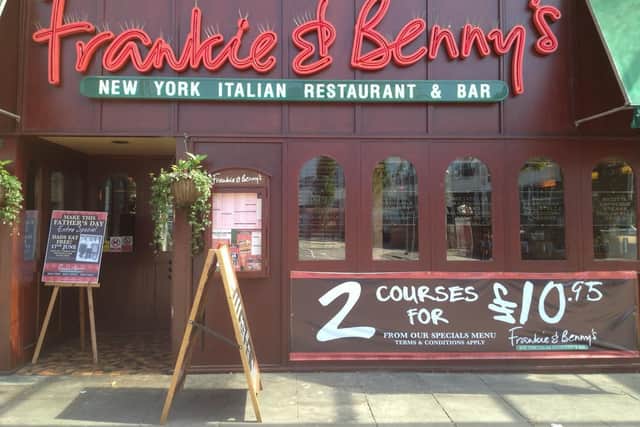 Frankie and Benny's are introducing 'no phone zones'