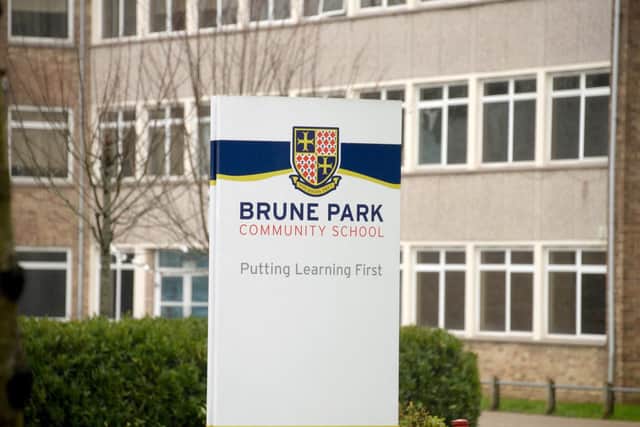 Brune Park School in Gosport has been broken into three times this week. Picture: Paul Jacobs