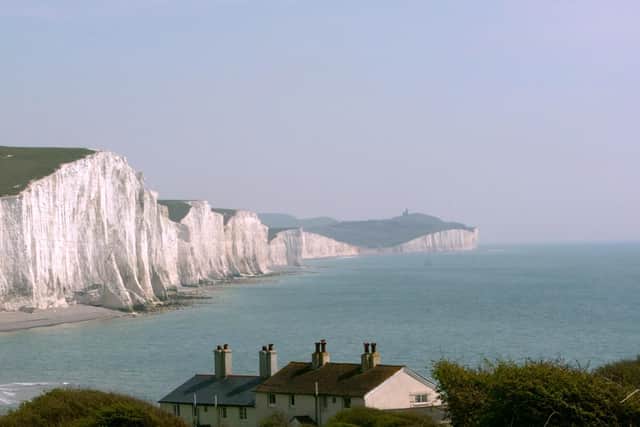Seven Sisters looking towards Beachy Head.