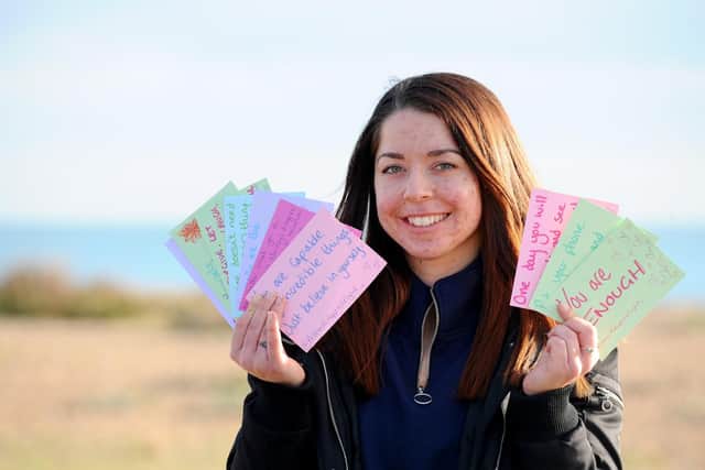 Founder of Portsmouth Happiness Project Emily Keel, 24, from Hilsea. Picture: Sarah Standing