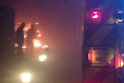 The blaze