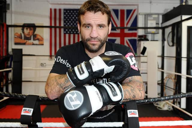 Tony Oakey's set for a return to the ring against American star Jeff Lacy on December 15. Picture: Sarah Standing.