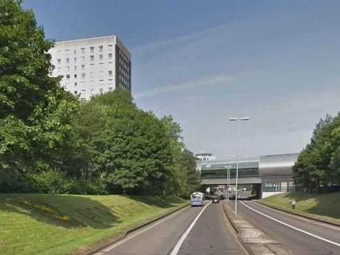 The path between Somers Road and the Somers Town hub runs parallel to Winston Churchill Avenue. Picture: Google
