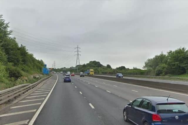 The M27 eastbound between Fareham and Portsmouth. Picture: Google