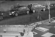 CCTV still of people breaking into a car in Warren Avenue in Milton